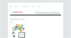 Desktop Screenshot of hireblog.timesjobs.com