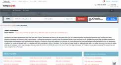 Desktop Screenshot of ahmedabad.timesjobs.com